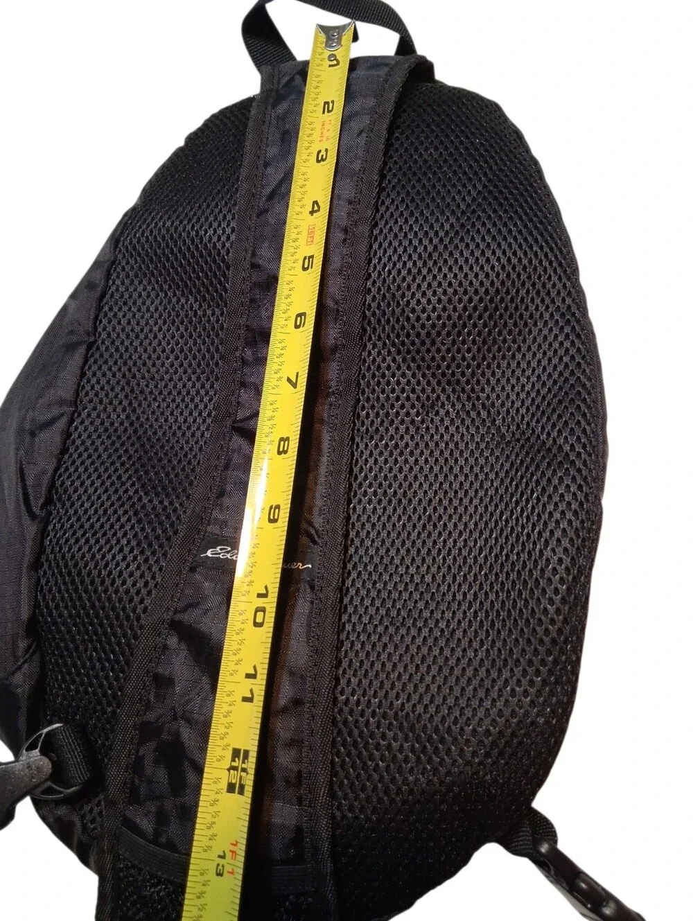 Eddie Bauer Stowaway 10L Onyx Black Packable Sling Backpack Crossbody Daypack